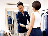 ショッピング同行中