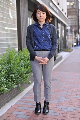 自分に似合う服を...