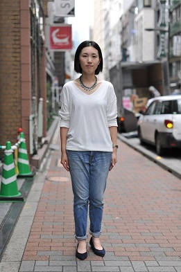 自分に似合う服を...